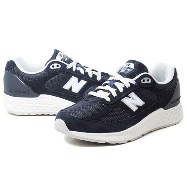 ニューバランス new balance WW1880 N1 NAVY 2E ウォーキングシューズ ス...