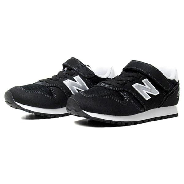 ニューバランス new balance YV373 KB2 BLACK ベルクロシューズ ジュニア ...