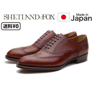 リーガル SHETLANDFOX シェットランドフォックス メンズビジネス ウィングチップ 012F SF｜nws