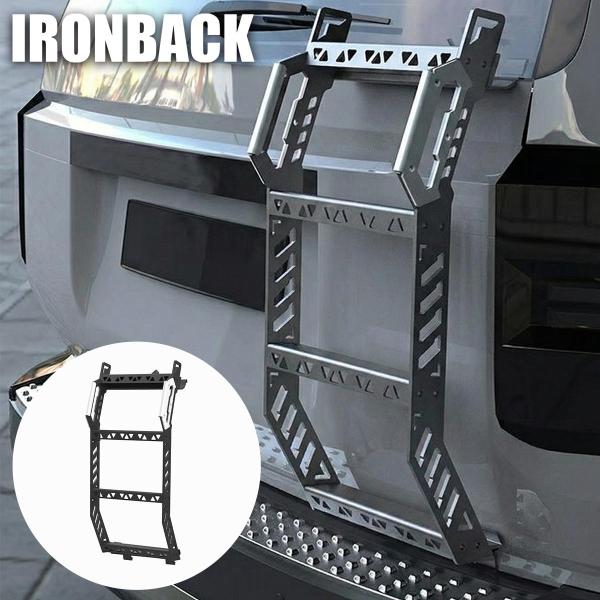IRONBACK リアゲートラダー ハーフ ランクル 250 250系  ランドクルーザー GDJ2...