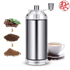 コーヒーミル コーヒーグラインダー 手挽きコーヒーミル 水洗い可能 掃除簡単 手動  わくわくファイネスト