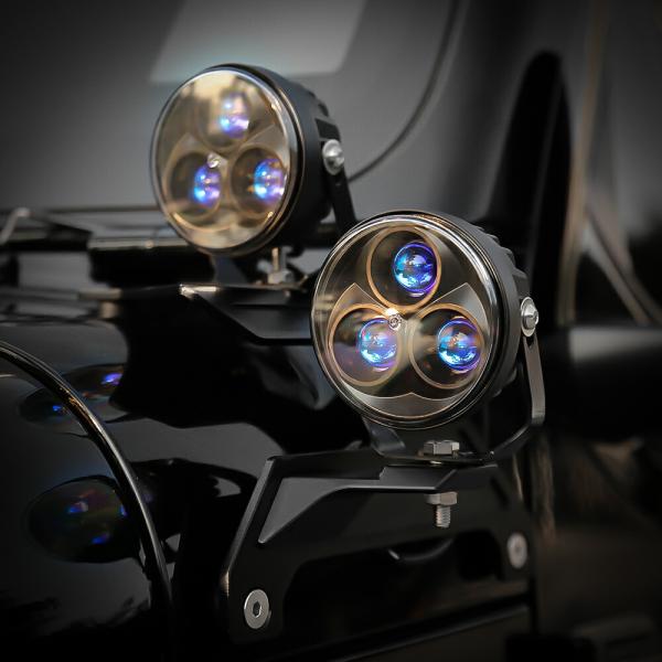 IRONBACK ジープ ラングラー JL LED ピラー ライト ブラケット ライト マウント オ...