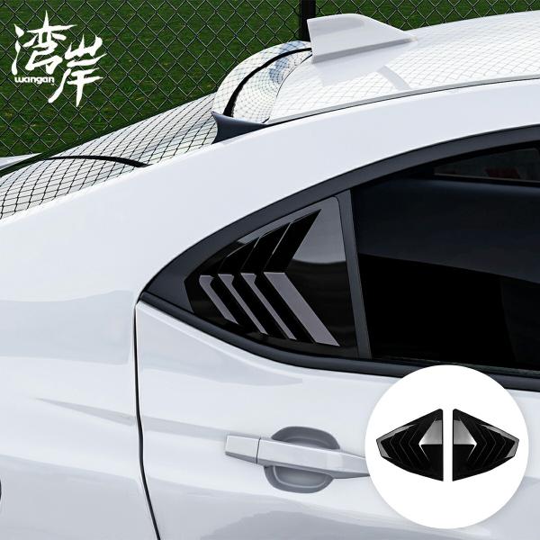 ルーバー リアウィンドウ WRX S4 Sti VB スバル 外装 エアロ  グロスブラック ABS...