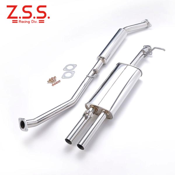 Z.S.S. マーク2 GX71 ストレートマフラー 片側2本出し デュアルマフラー 1G-GEU ...