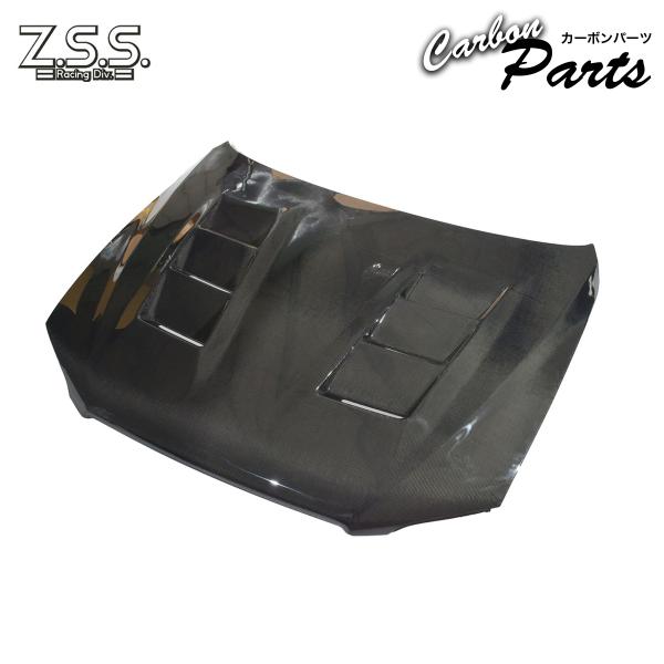 Z.S.S. ZSS SXE10 アルテッツァ 綾織り ダクト付き エアロ カーボンボンネット