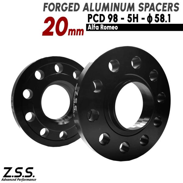 Z.S.S. AP アルファロメオ ALFA ROMEO GT 147 4C 厚み20mm PCD9...
