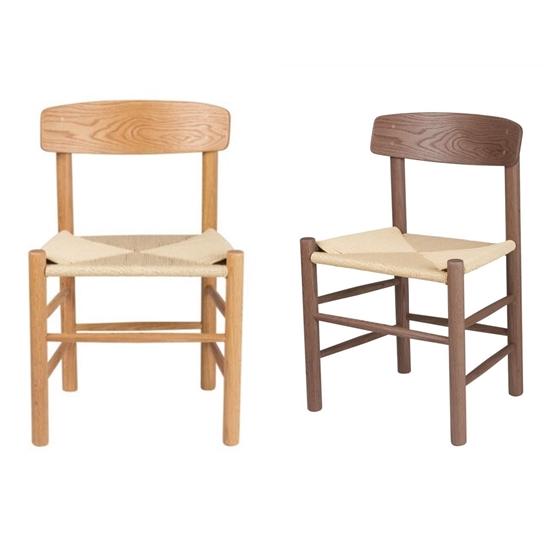 J39 シェーカーチェア ボーエ・モーエンセン レッドオーク無垢材  復刻版 ペーパーコードチェア ...