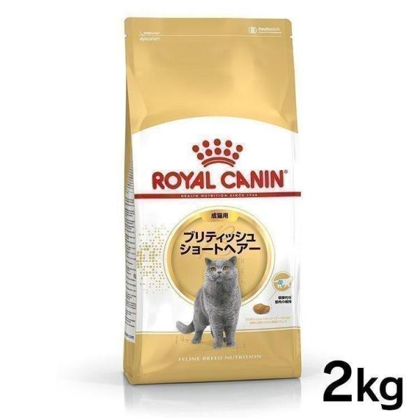 ロイヤルカナン 猫 ブリティッシュショートヘアー 成猫用 2kg 正規品 キャットフード