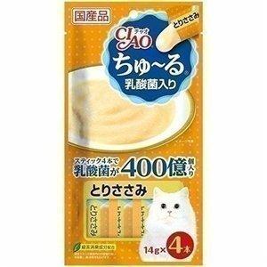 猫　フード　おやつ　ちゅーる乳酸菌とりささみ いなばペットフード (D)　キャットフード