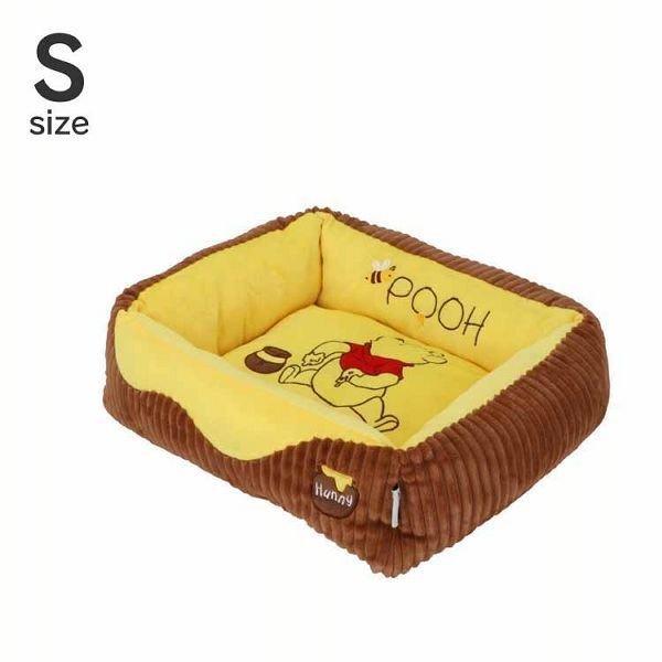 犬 猫 ペットベッド かわいい プーさん スクエアベッド S DS182-052-024 (D)