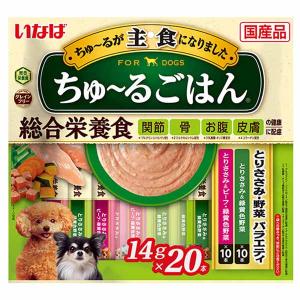 いなば ちゅ〜るごはん とりささみ・野菜バラエテ...の商品画像