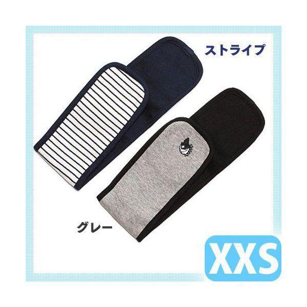 犬と生活 マナーベルトXXSストライプ・グレーT