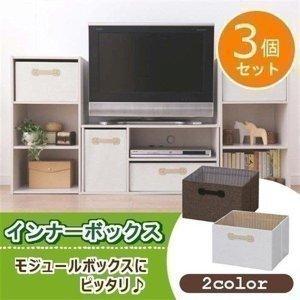 インナーボックス FIB-M33 3個セット アイリスオーヤマ カラーボックス用