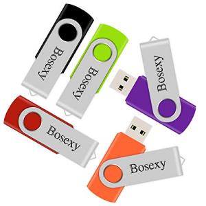 USBフラッシュドライブ 8GB 5個セット Bosexy USBメモリ