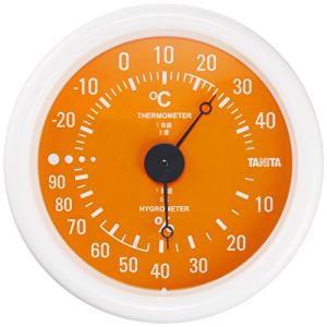 タニタ 温湿度計 温度 湿度 アナログ オレンジ TT-515 OR
