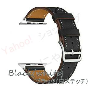 アップルウォッチ バンド ベルト レザー 革 ...の詳細画像3