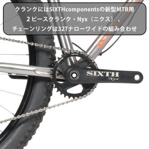 クロモリ ハードテイル マウンテンバイク RO...の詳細画像4