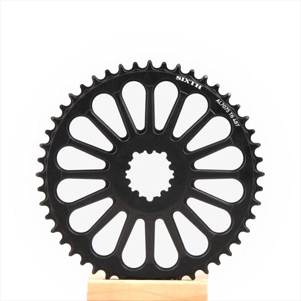 ナローワイド チェーリング SIXTHcomponents Radial Black (ラディアル ...