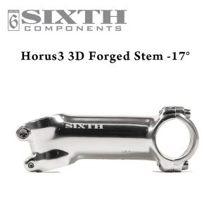 ステム SIXTH Components Horus3 Stem Silver ( シックスコンポーネンツ  ホルス3 ステム シルバー ) ロード ピスト クロス バイク カスタム サイズ ポジション