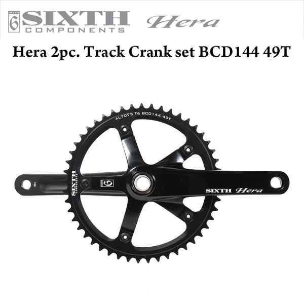 ピスト バイク クランク 49T SIXTHcomponents Hera Track Crank ...