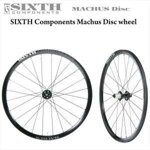 Sixth Components Machus Disc wheel マクス ディスク ホイール ブラック シルバー 700C 650Bの商品画像