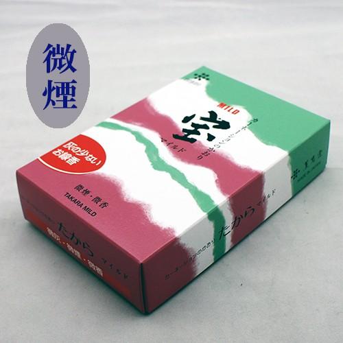 宝マイルド　灰の少ないお線香　薫寿堂