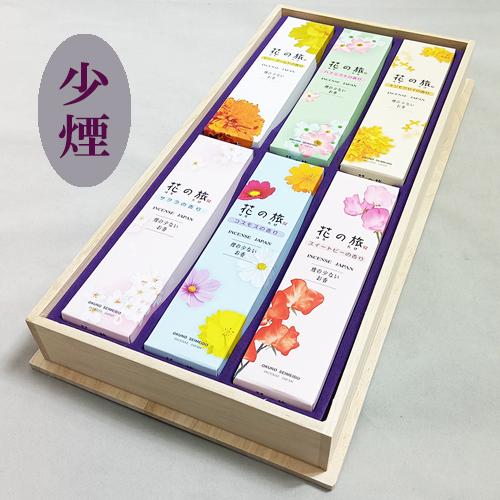 進物線香　花の組曲　６種アソート(６種詰め合わせ)　奥野晴明堂
