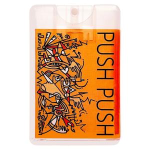 セルフ除菌アルコールスプレーPUSHPUSH Animal カード型 スプレー 携帯