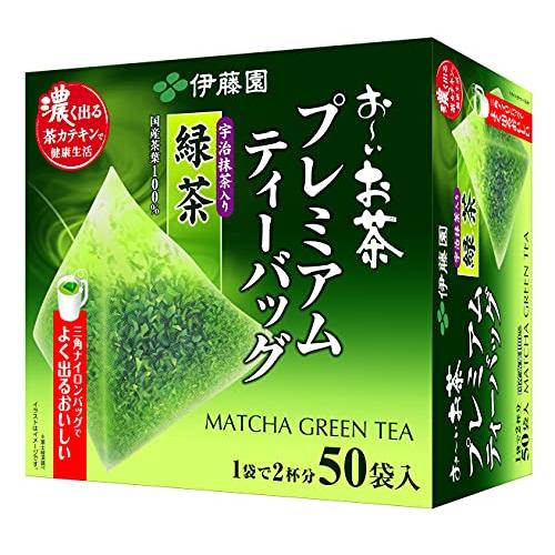 伊藤園 おーいお茶 プレミアムティーバッグ 宇治抹茶入り緑茶 1.8g ×50袋