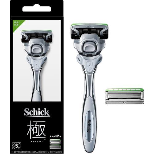 Schick(シック) 極 KIWAMI 敏感肌 ホルダー(刃付き+替刃1コ) 髭剃り カミソリ
