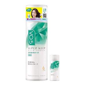 VO5 スーパーキープ ヘアスプレー [エクストラハード] 無香料 330g+おまけ20g｜NYY STORE