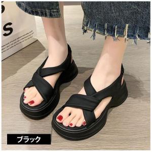 サンダル 厚底 レディース スポーツサンダル ...の詳細画像1