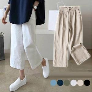 白 ワイドパンツの商品一覧 通販 Yahoo ショッピング