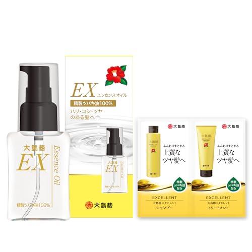 大島椿 EXエッセンスオイル 40ml (髪・頭皮・肌 ヘアオイル) おまけ付き