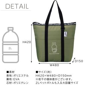 miffy ミッフィー 保冷バッグ トートバッ...の詳細画像3