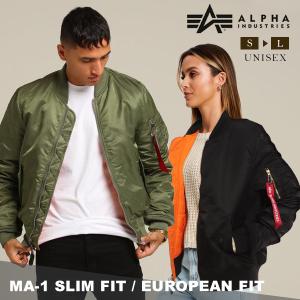 アルファインダストリーズ  MA-1 ALPHA INDUSTRIES SLIM フライト ジャケット スリムフィット メンズ レディース アルファインダストリーズ アウター ブルゾン｜o-kini