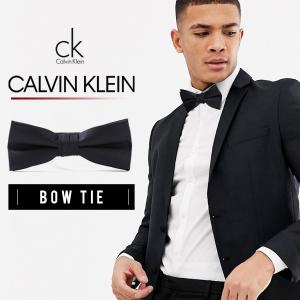 カルバンクライン 蝶ネクタイ 黒 ブランド おしゃれ プレゼント ボウタイ ギフト メンズ CK Calvin Klein ブラック 紳士用 シルク 結婚式｜o-kini