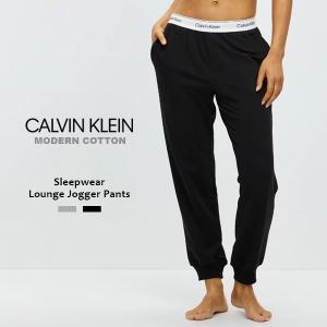 カルバンクライン Calvin Klein レディース パンツ ズボン 下 ブランド 薄手 スウェット グレー ブラック CK ロゴ 黒｜o-kini