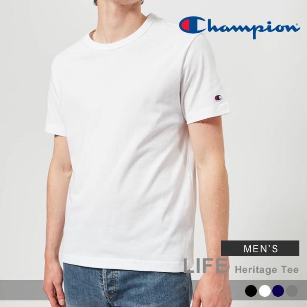 チャンピオン tシャツ メンズ メンズ 厚手 半袖 ヘリテージ GT19 Champion 大きいサ...