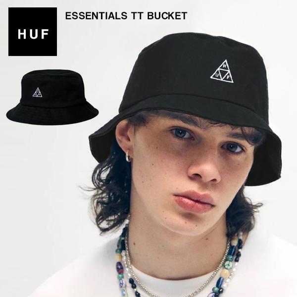 ＼ 週末限定4990円⇒4490円／HUF ハフ 帽子 メンズ レディース 黒 バケットハット ハッ...