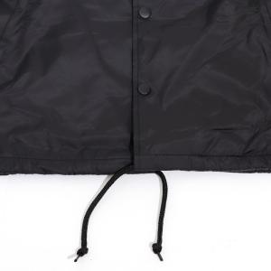 ハフ HUF コーチジャケット メンズ 黒 ブ...の詳細画像4