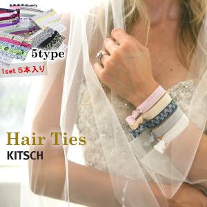 キッチュ ヘアアクセ ヘアバンド HB01 無地 ヒョウ 柄 ラメ kitsch