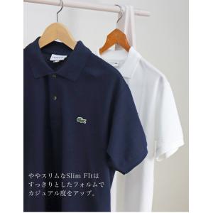 ラコステ スリム フィット コットン ポロシャ...の詳細画像2