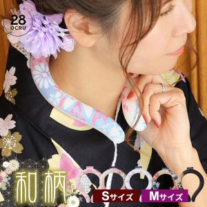 クールリング 子供 大人 OCRU KIMONO ネックアイス リングチューブ 和柄 着物 ネッククーラー 冷感 28度 オクル アイス リングクール キッズ 大人