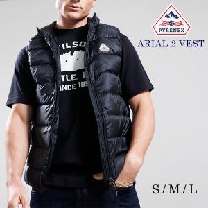 ピレネックス PYRENEX アリアル 2 ベスト ARIAL 2 VEST ダウン 売れ筋 ジャケット メンズ ファーなし ダウンベスト アウター 男性 折り畳み｜Lansh(ランシュ)