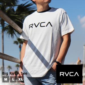 ルーカ RVCA Tシャツ メンズ 半袖 白 BIG RVCA TEE カジュアル ストリート サーフ スケーター ブランド｜o-kini