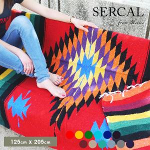 SERCAL サーカル メキシカン ブランケット ラグマット