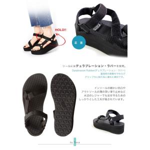 テバ サンダル レディース 厚底 スポーツサン...の詳細画像4