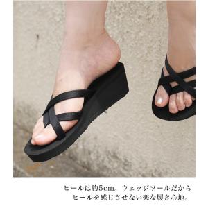 テバ サンダル レディース ウェッジ 厚底 t...の詳細画像2