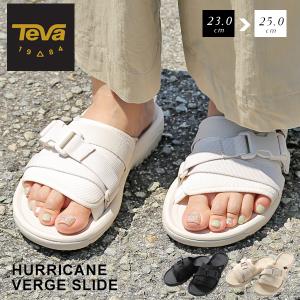 Teva テバ レディース サンダル ハリケーン バージ スライド スポサン スポーツサンダル 軽量 アウトドア HURRICANE VERGE ブラック 黒 1136210 ビーチサンダル